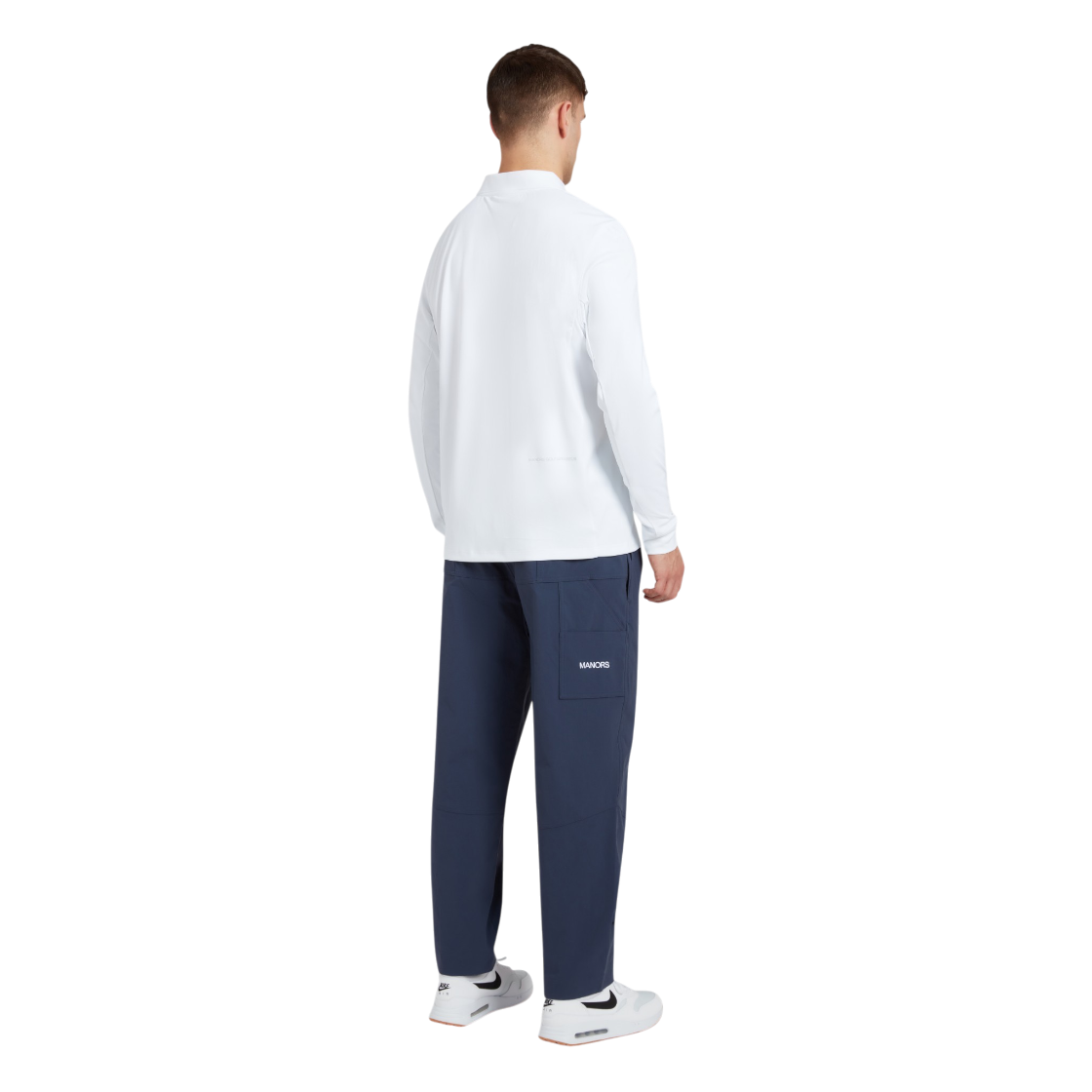 매너스 골프 리사이클 그린스키퍼 트라우저 네이비(Manors Golf Recycled Greenskeeper Trouser Navy) - 3