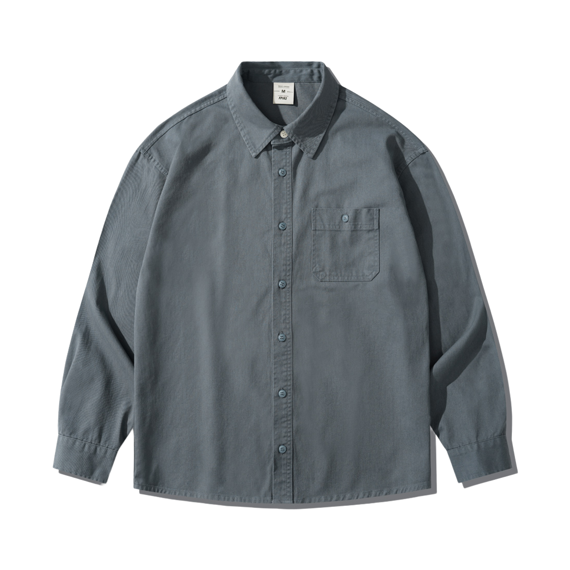 MMLS1548_bluegray_29 FP142 Faded Form Shirt Bluegray MMLS1548