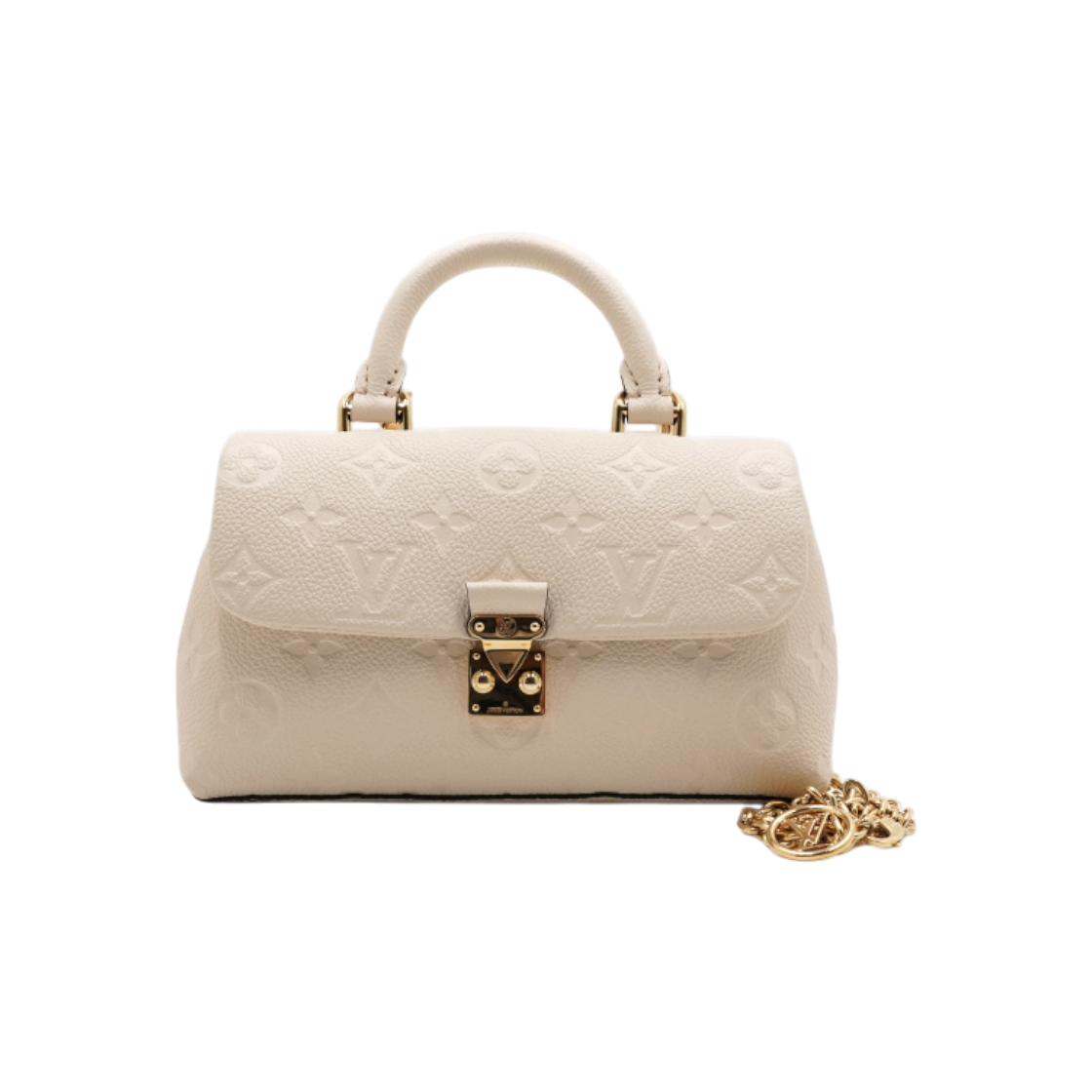 IT37Q8FK5F5J Louis Vuitton Monogram Empreinte Nano Madeleine Top Handle Tote Bag