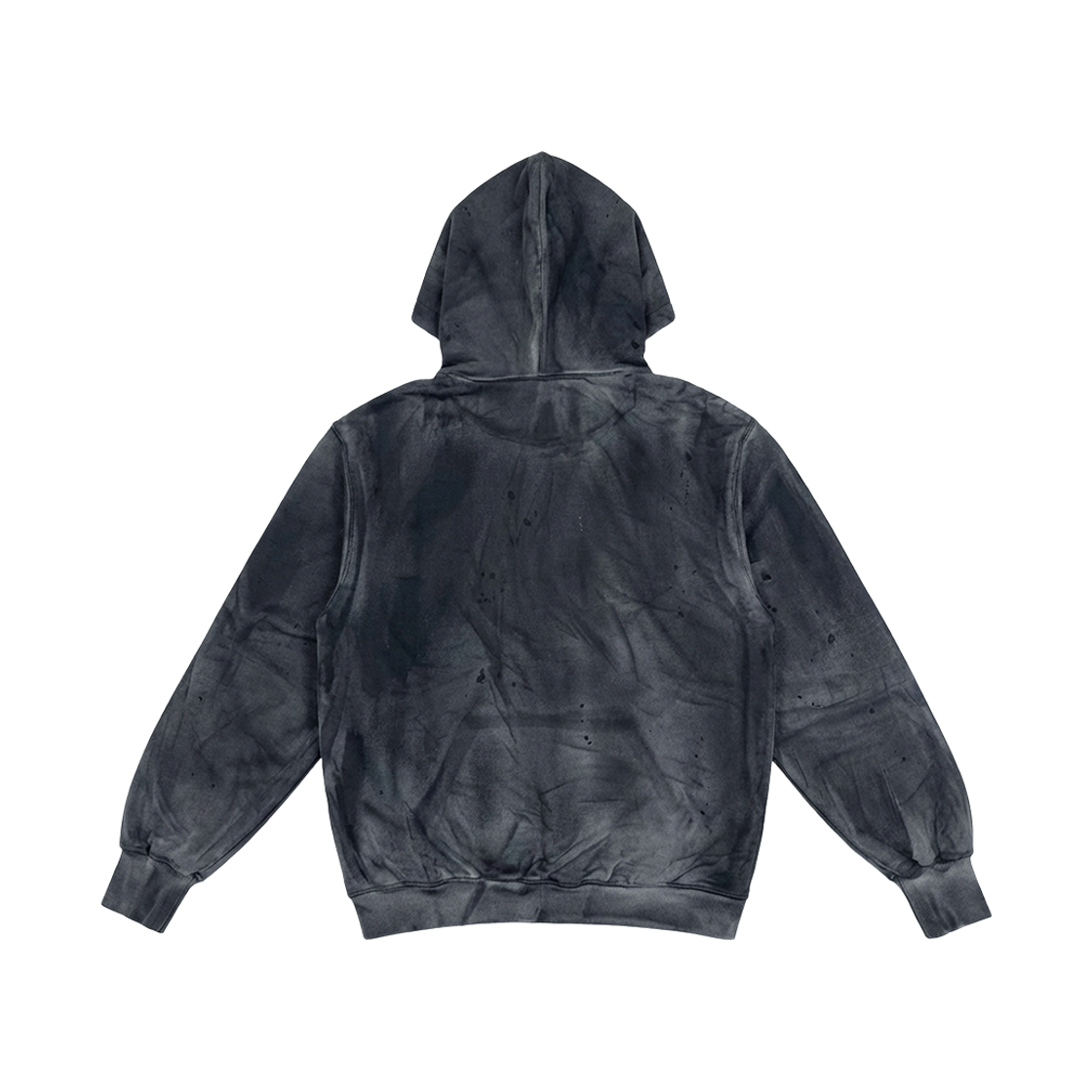 비엘알 이레귤러 워시드 스웨트 후디 그레이(BLR Irregular Washed Sweat Hoodie Grey) - 2