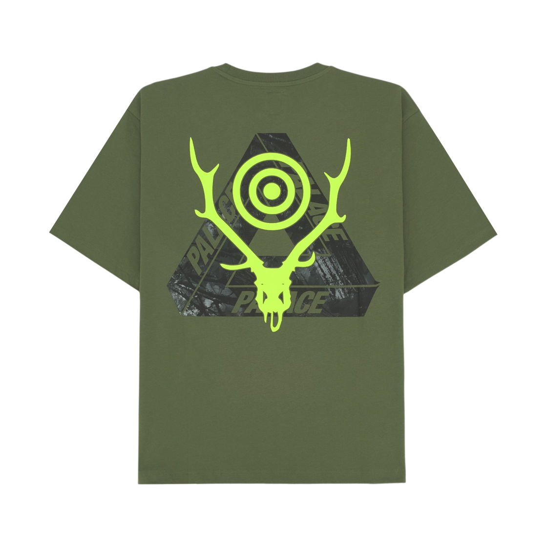팔라스 x 사우스2 웨스트8 스태그 퍼그 티셔츠 올리브 - 26FW(Palace x South2 West8 Stag Ferg T-Shirt Olive - 26FW) - 2