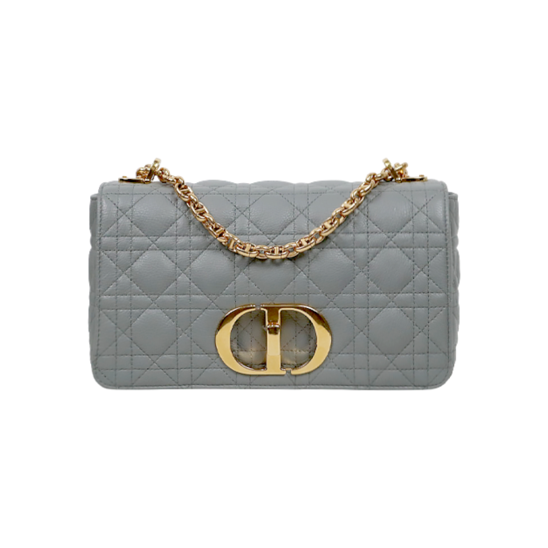 ITQCG6KKKG7A Dior Gray Medium Caro Bag