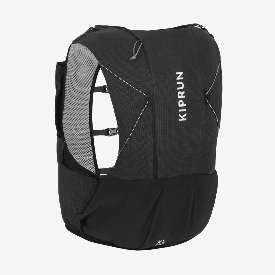 데카트론 트레일 러닝 백 10L 9001L 하이드레이션 팩 포함 스모크 블랙(Decathlon Trail Running Bag 10L 900 Includes 1L Hydration Pack Smoke Black) - 2