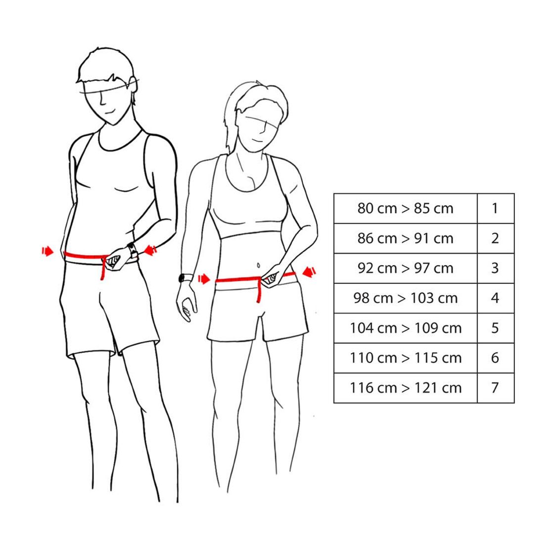 데카트론 하이드레이션 플라스크 휴대 러닝 벨트(Decathlon Hydration Flask Carrying Running Belt) - 5