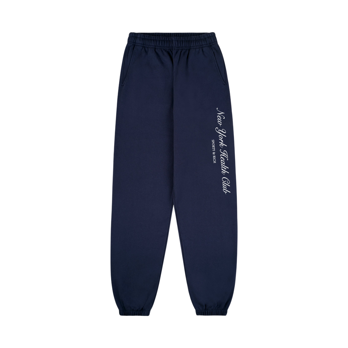 PA03666043BL Sporty & Rich NY Health Club Pants Navy