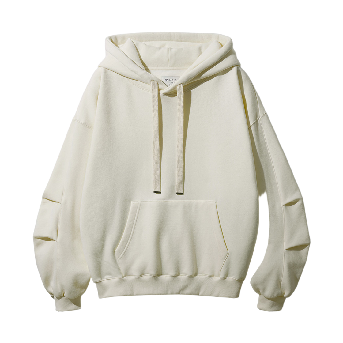 SJHD1433_cream_29 FP142 Flow bow pleats hoodie cream SJHD1433
