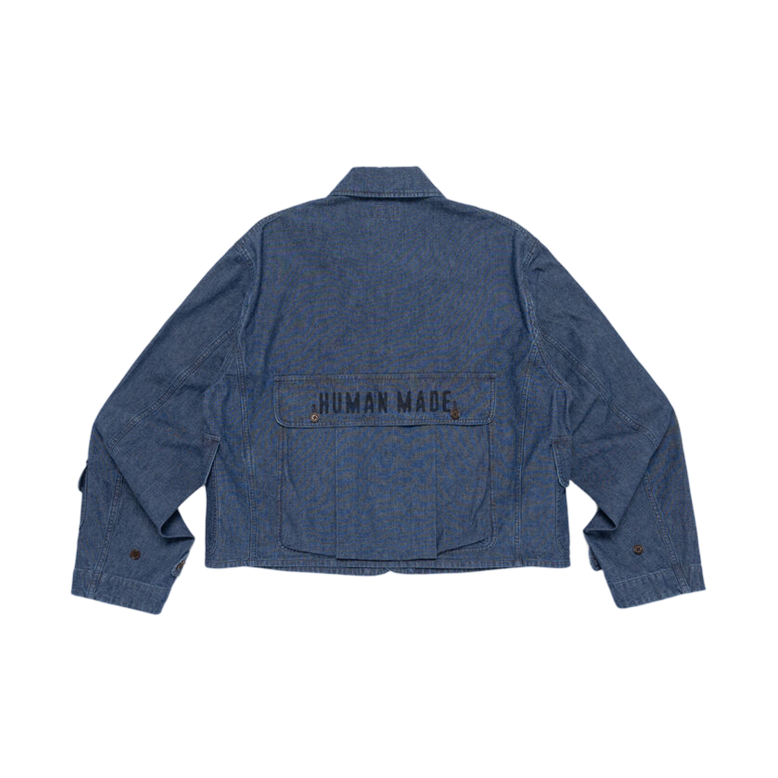 휴먼 메이드 데님 헌팅 자켓 인디고(Human Made Denim Hunting Jacket Indigo) - 2