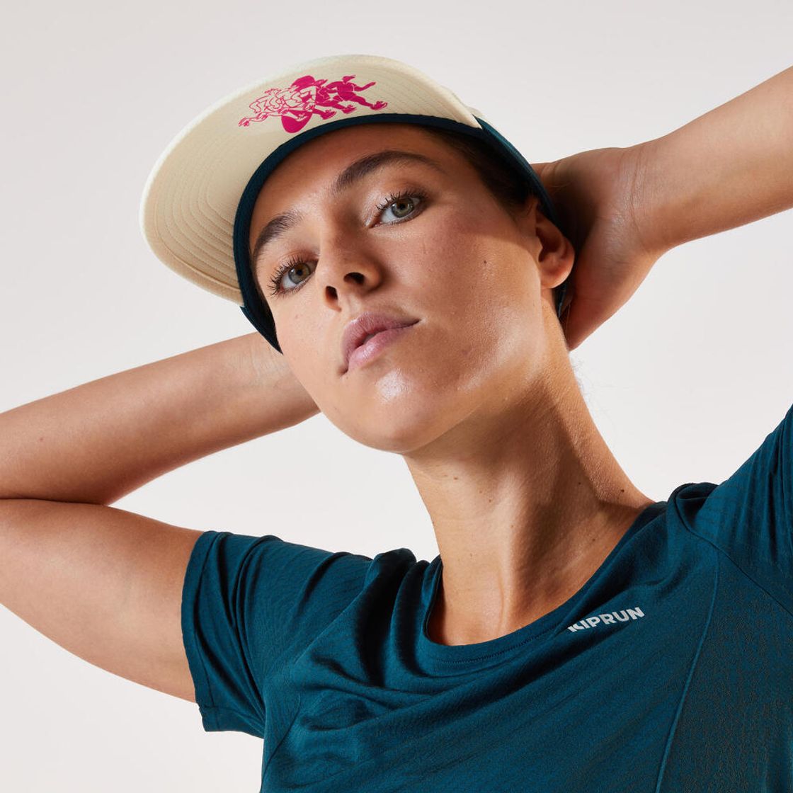 데카트론 러닝 5패널 캡 모자 틸 블루(Decathlon Running 5-Panel Cap Teal Blue) - 5