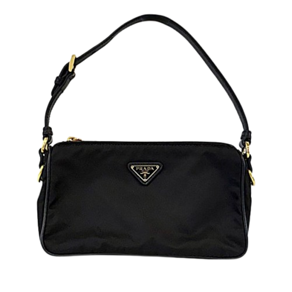ITWTPOWMV4SO Prada Tessuto Nylon Mini Pouch Bag
