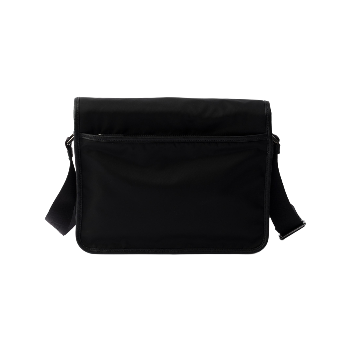프라다 리나일론 사피아노 레더 숄더백 블랙(Prada Re-Nylon and Saffiano Leather Shoulder Bag Black) - 2
