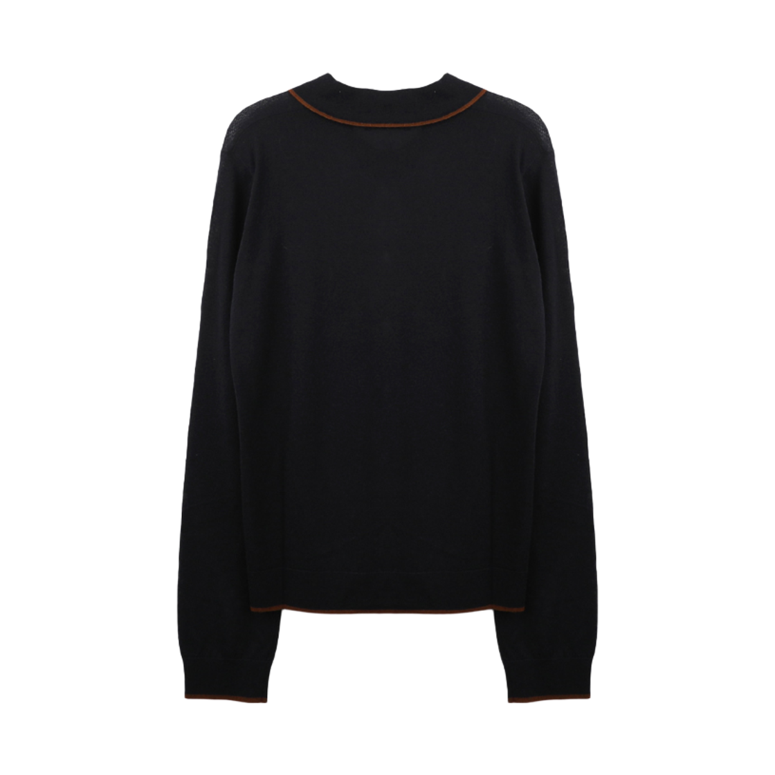 (W) 막스마라 스튜디오 타르가 울 실크 얀 가디건 네이비((W) Max Mara Studio Targa Wool and Silk Yarn Cardigan Navy) - 2