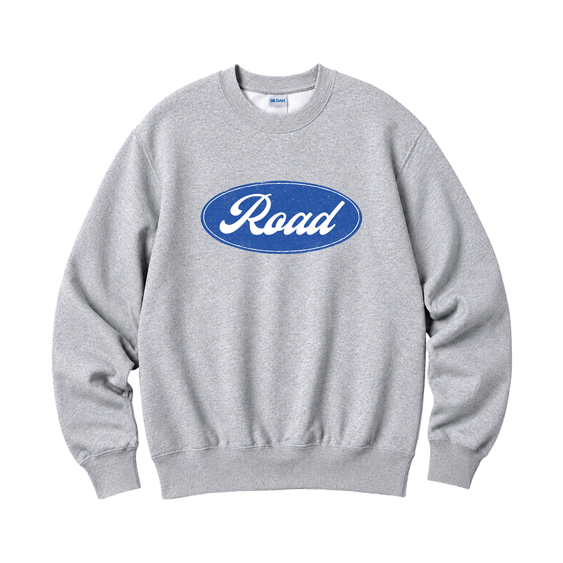 88000_copy Gildan X Vintage Collection ROAD Crewneck Sweat shirt Grey