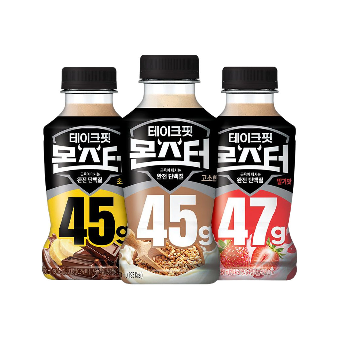 테이크핏 몬스터 3종 12팩 골라담기 ( 택 1 )(Takefit Monster 3-Flavor 12 Pack (Select 1))