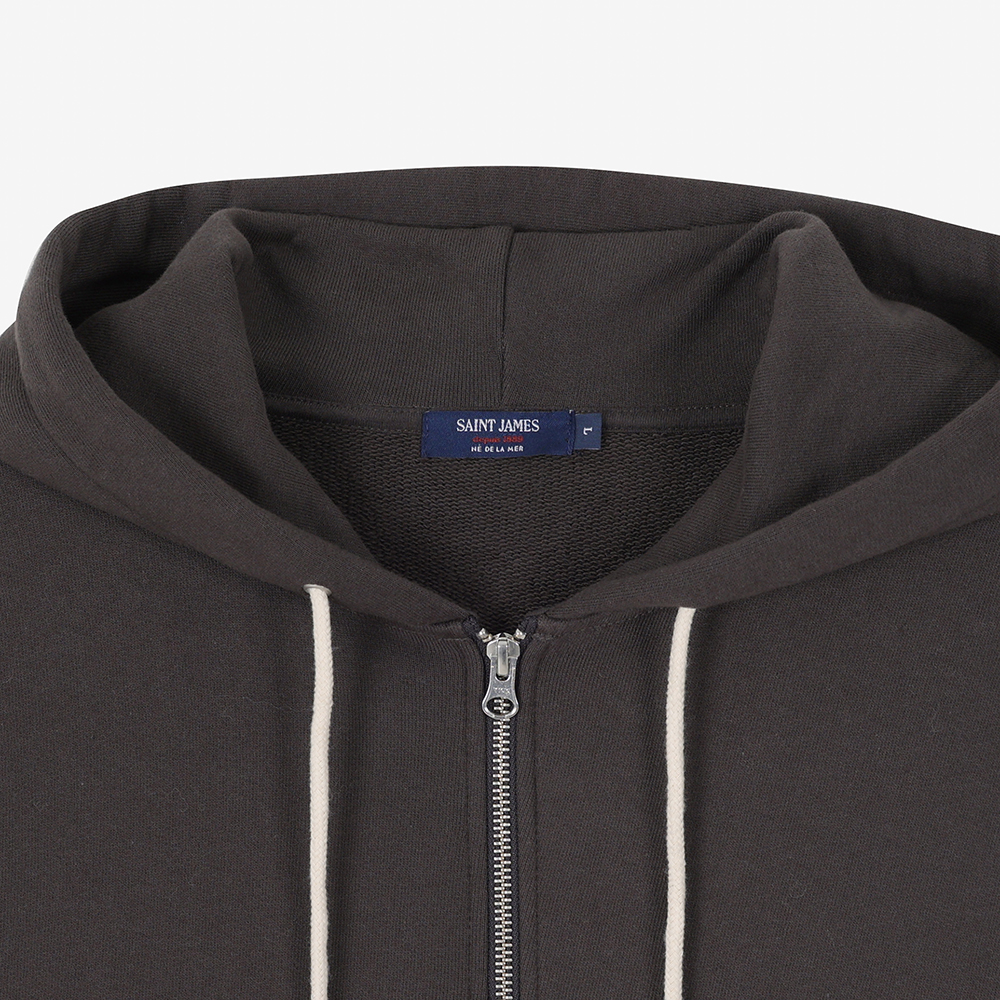 세인트제임스 봉봉 후디 집업 CHC ASJM2G3KR55-CHC(Saint James Bon Bon Hoodie Zip-Up CHC ASJM2G3KR55-CHC) - 3