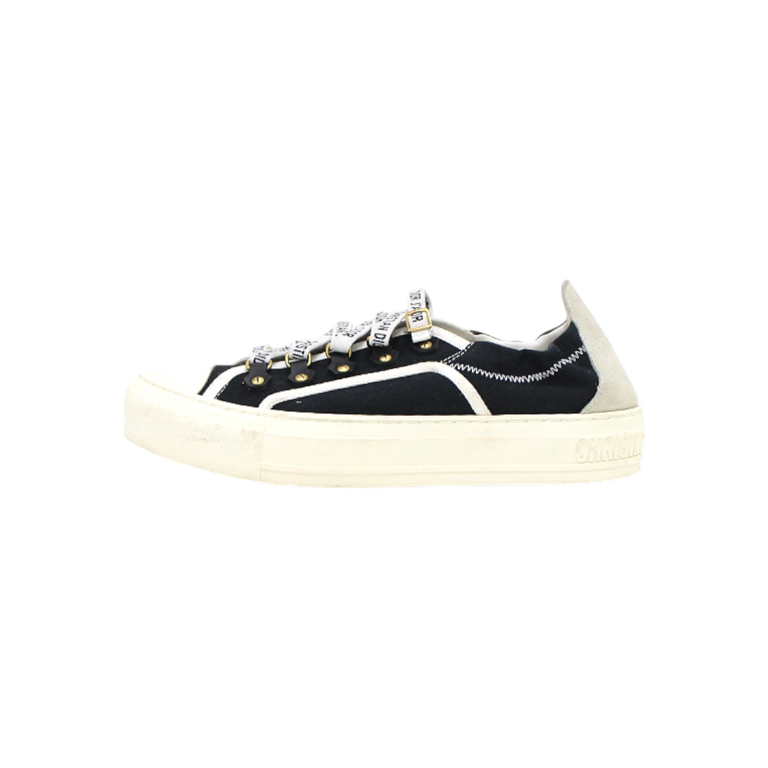 ITFRCTUU3QS3 Dior Canvas Suede Calfskin Walk & Dior Sneakers