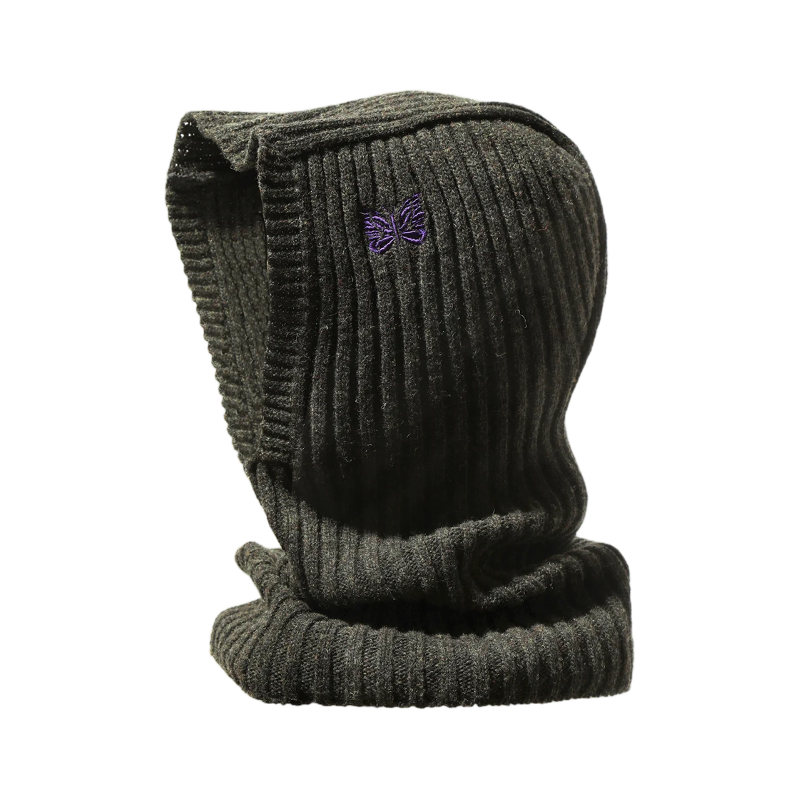 니들스 발라클라바 셰틀랜드 울 로든(Needles Balaclava Shetland Wool Loden)