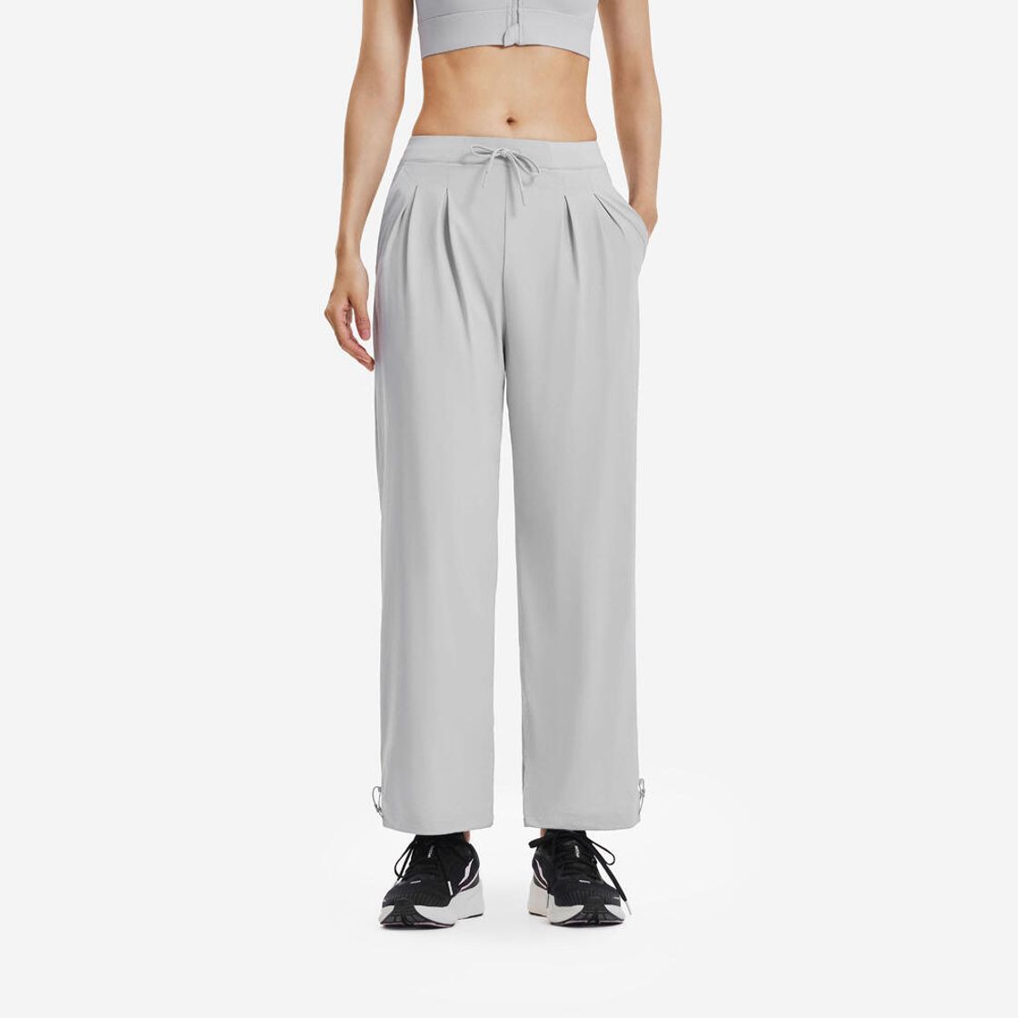 데카트론 여성 러닝 바지 런 드라이 쿨링 500 실버 그레이(Decathlon Women's Running Pants Run Dry Cooling 500 Silver Grey) - 8