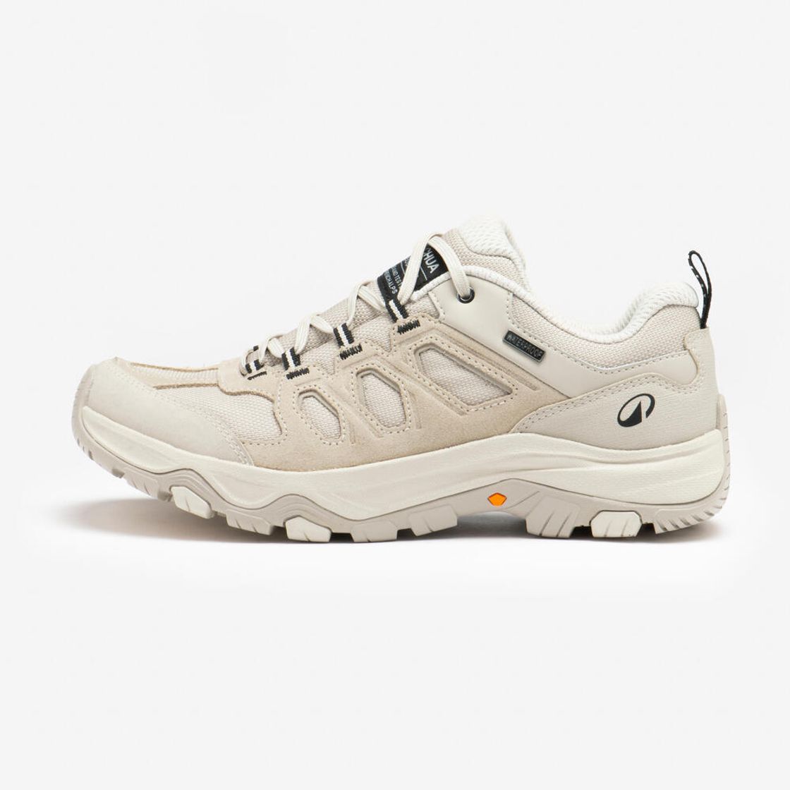 데카트론 여성 방수 단목 하이킹화 MH500 WP 루나 베이지(Decathlon Women's Waterproof Low Hiking Shoes MH500 WP Lunar Beige) - 4