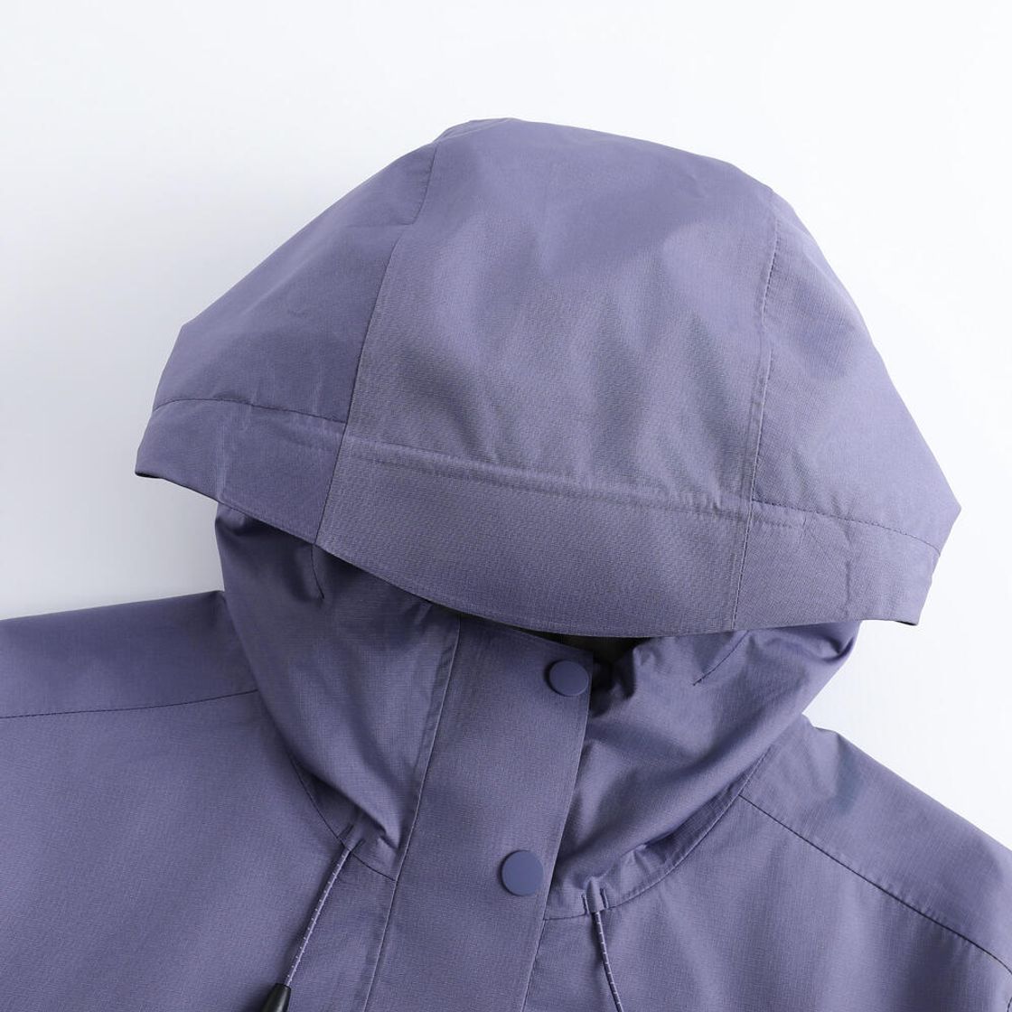 데카트론 여성 하이킹 레인 자켓 NH900 포기 퍼플(Decathlon Women's Hiking Rain Jacket NH900 Foggy Purple) - 7