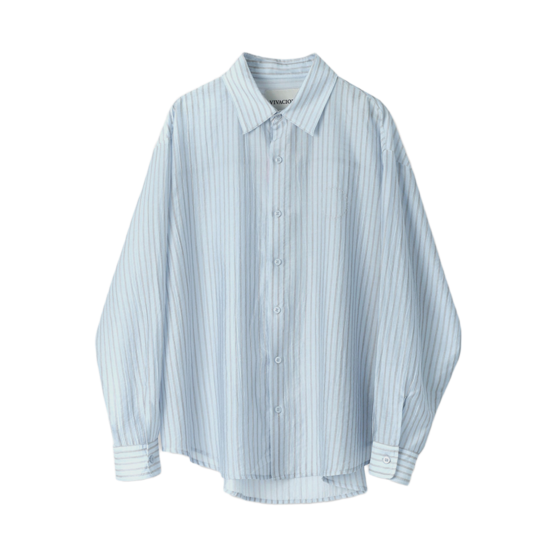 VV41SH01SOR VIVACIOUS Cencel See-Through Classic Shirt SORA