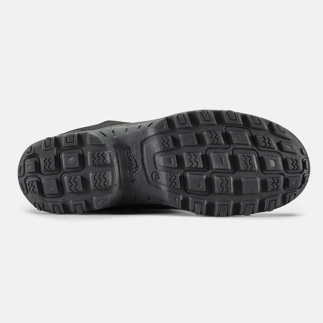 데카트론 남성 방한방수 중목 하이킹 부츠 NH100 스모크 블랙(Decathlon Men's Winter Waterproof Mid Hiking Boots NH100 Smoke Black) - 6