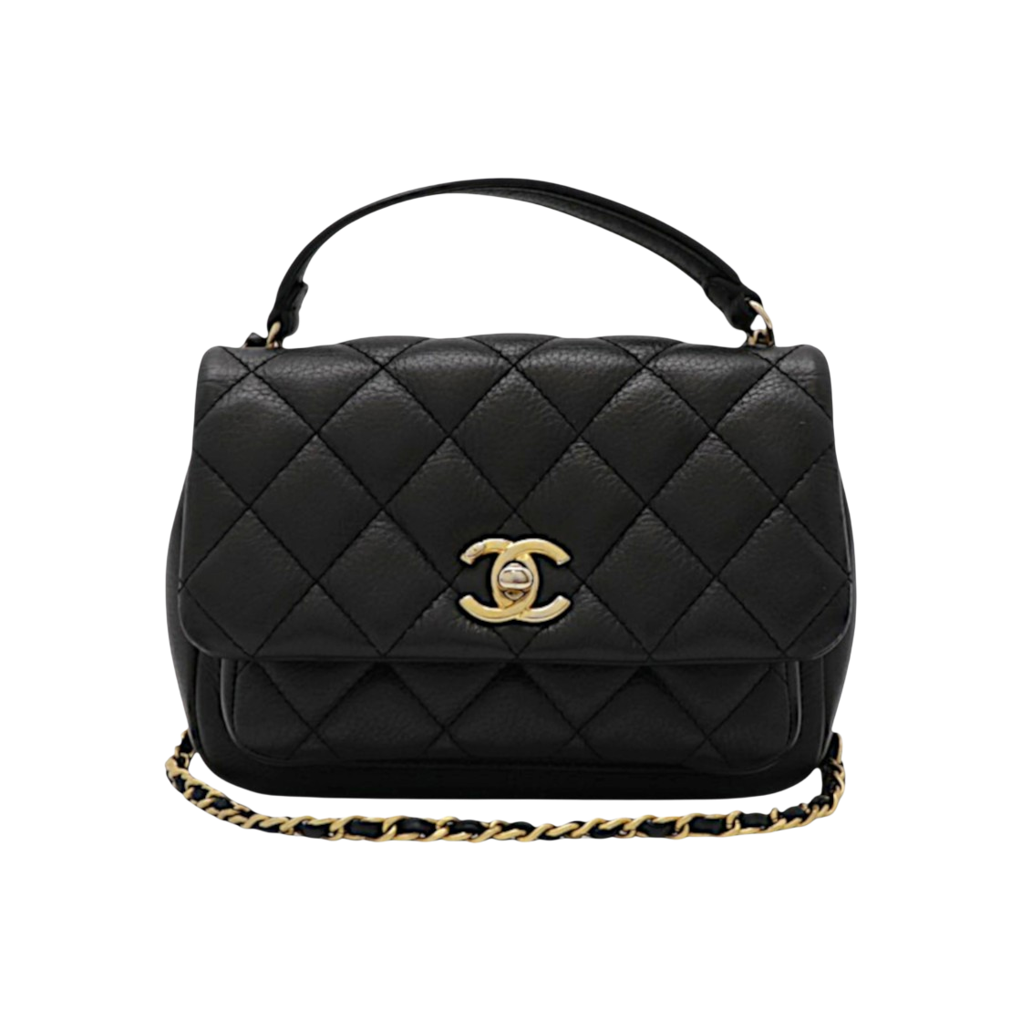 ITIODE8GVOEJ Chanel Mini Top Handle Flap Bag