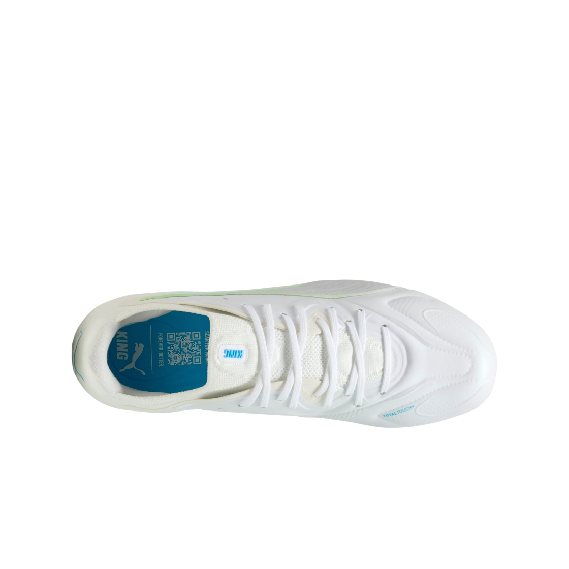 푸마 킹 20 얼티메이트 화이트 FG/AG 풋볼 부츠 화이트 루미너스 블루(Puma King 20 Ultimate White FG/AG Football Boots White Luminous Blue) - 2