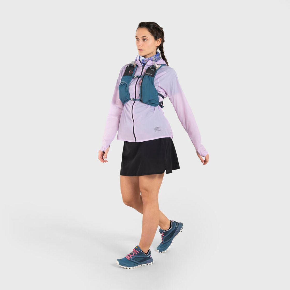 데카트론 여성 13인치 트레일 러닝 치마 바지 스모크 블랙(Decathlon Women's 13-inch Trail Running Skort Smoke Black) - 9
