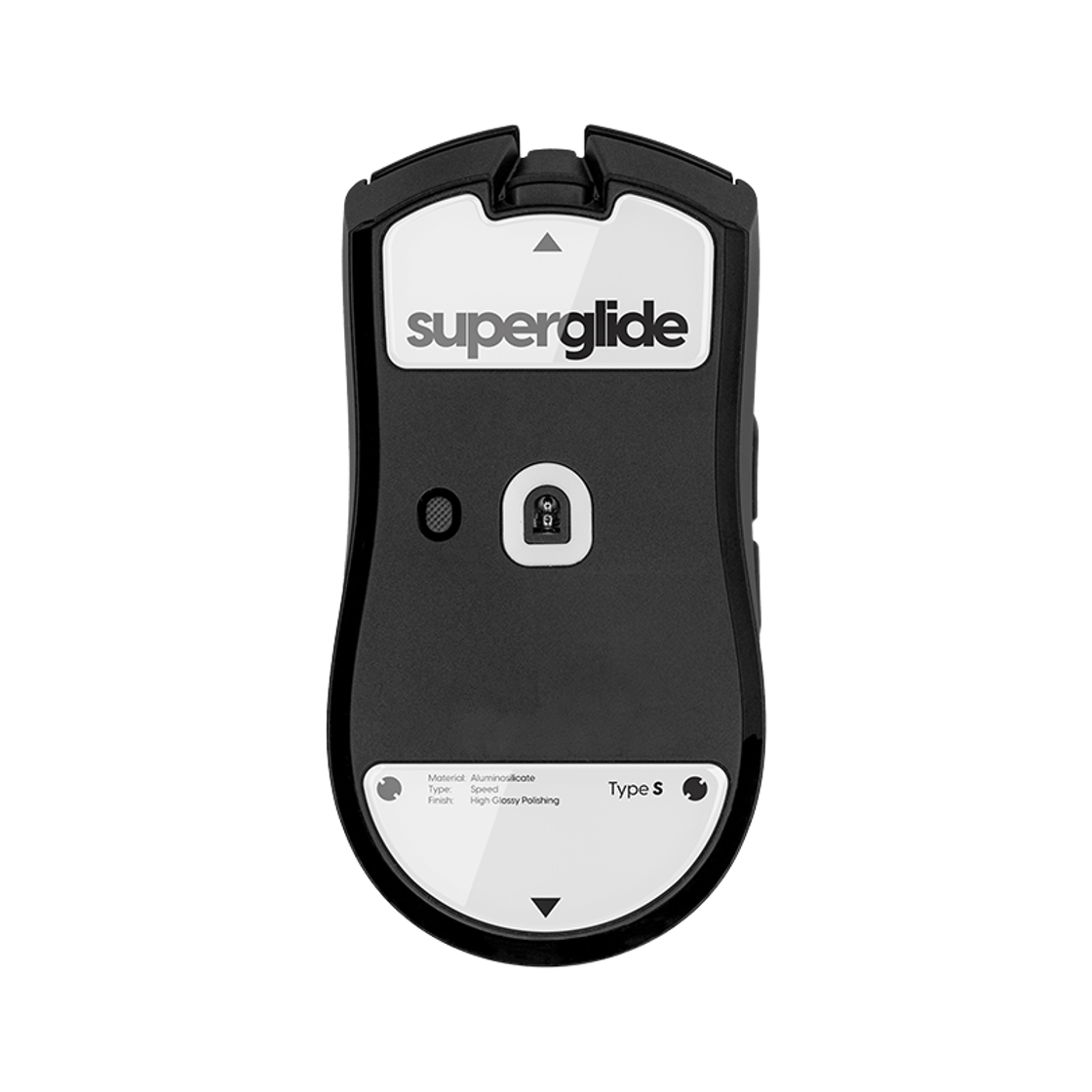 펄사 레이저 바이퍼 V3 프로 전용 슈퍼글라이드 유리 마우스피트 화이트색상 Type-S 유광(Pulsar Superglide Razer viper v3 Pro [White]) - 2