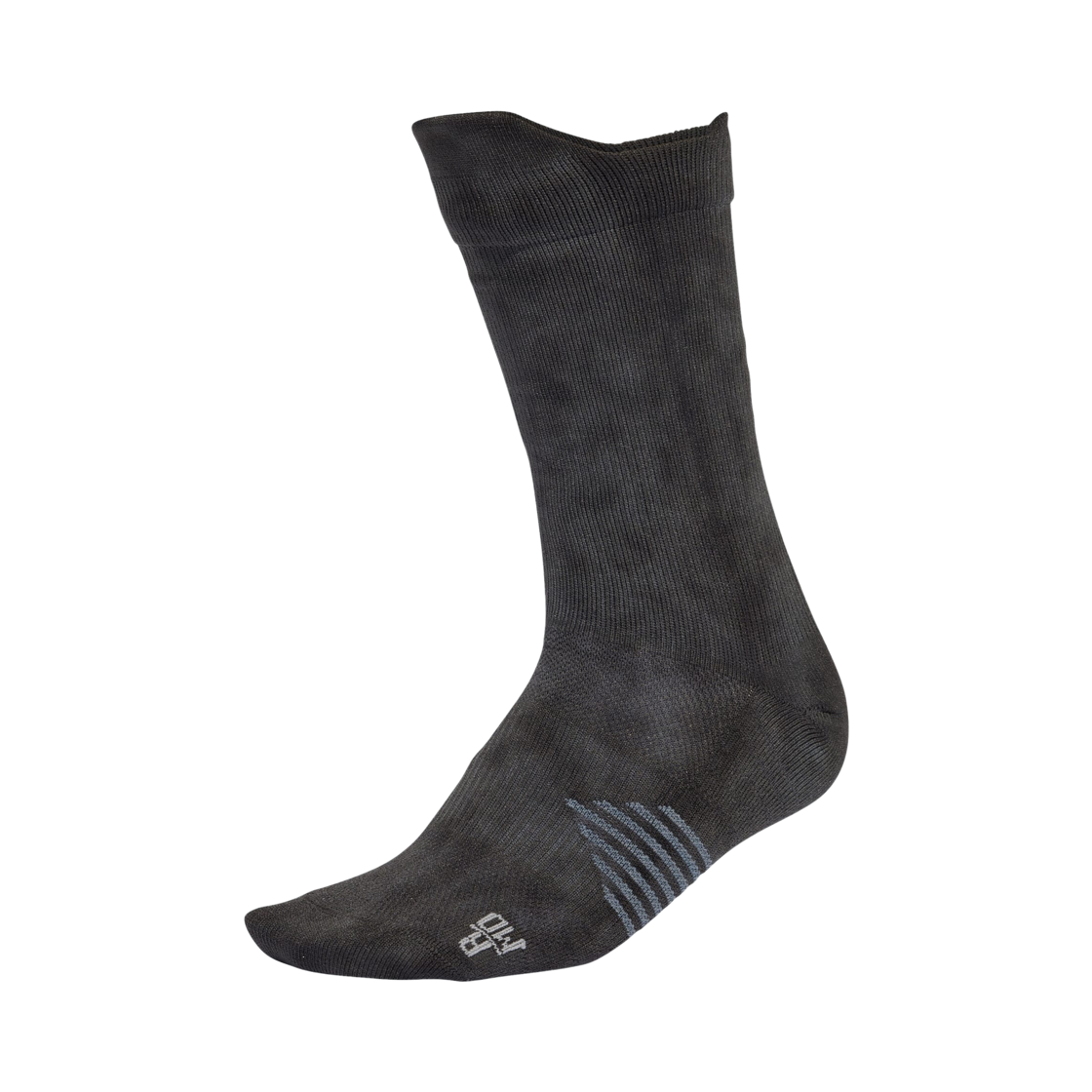 KD6969 Adidas Run X Graphic Washed Socks Onix Carbon