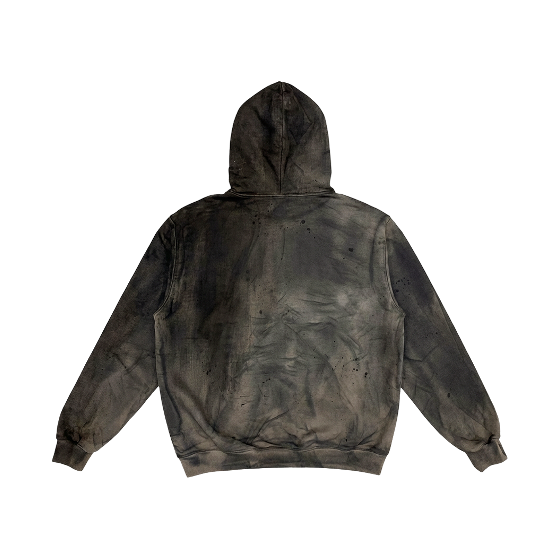 비엘알 이레귤러 워시드 스웨트 후디 브라운(BLR Irregular Washed Sweat Hoodie Brown) - 2