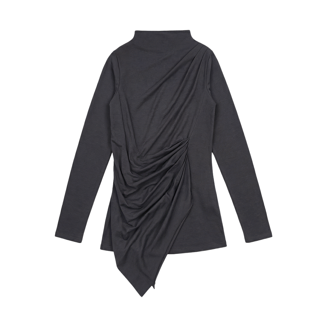 비엘알 소프트 드레이핑 롱슬리브 그레이(BLR Soft Draping Long Sleeve Grey)