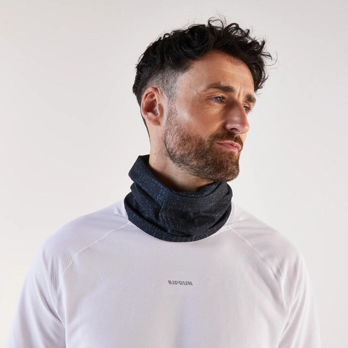 데카트론 러닝 다용도 넥워머 헤드밴드 차콜(Decathlon Running Multi-purpose Neck Warmer Headband Charcoal) - 4