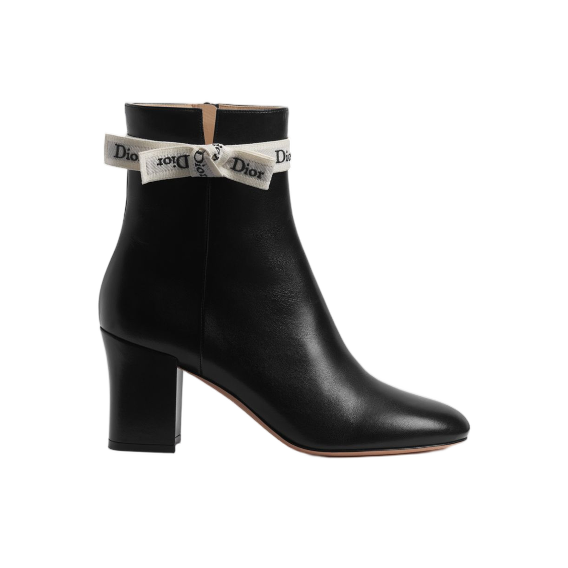 KDT351LAB-S900 (W) Dior J'Adior Heeled Ankle Boot Lambskin Black