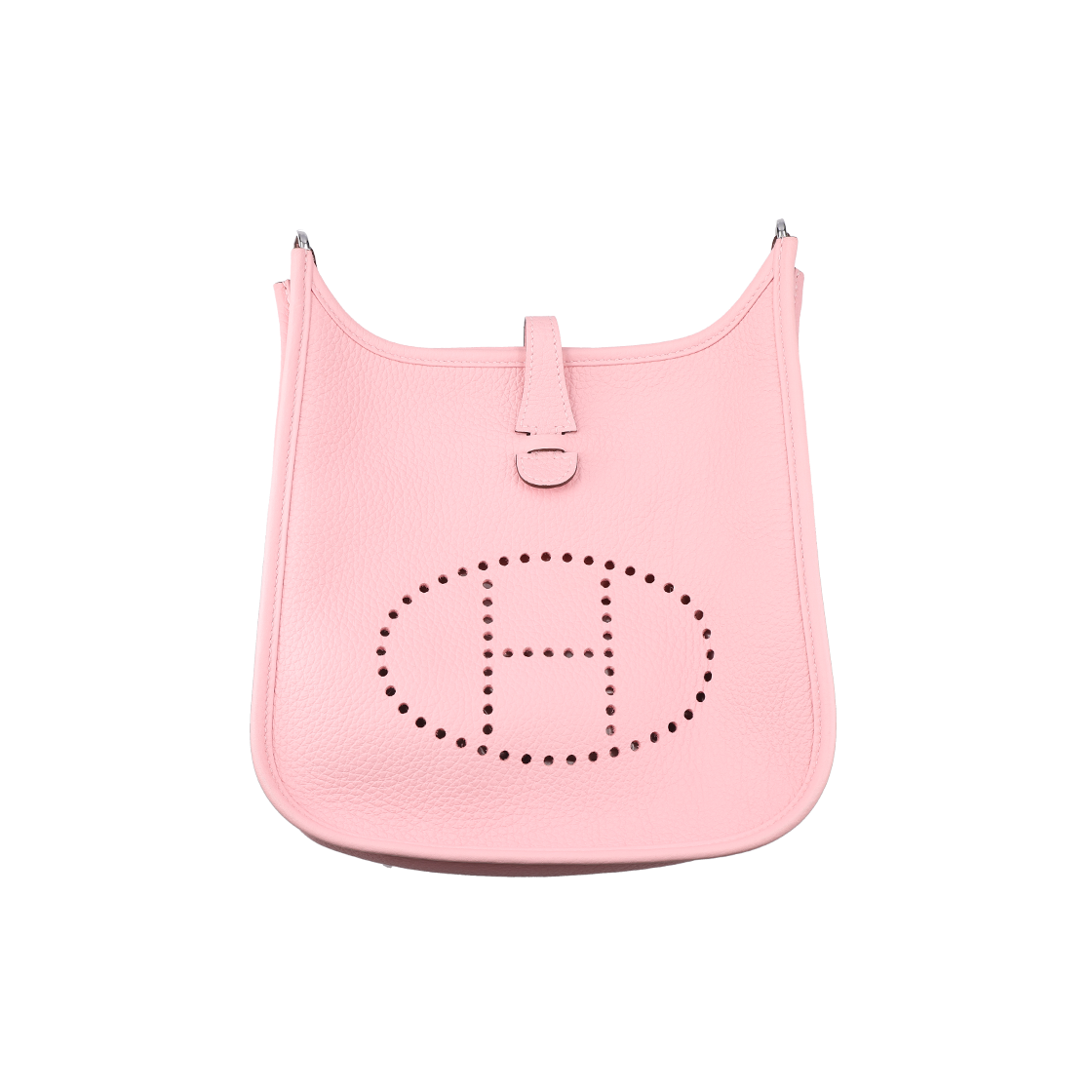 ITNEAWHD8B9C Hermes Evelyne 23 Clemence Bag Rose Sakura