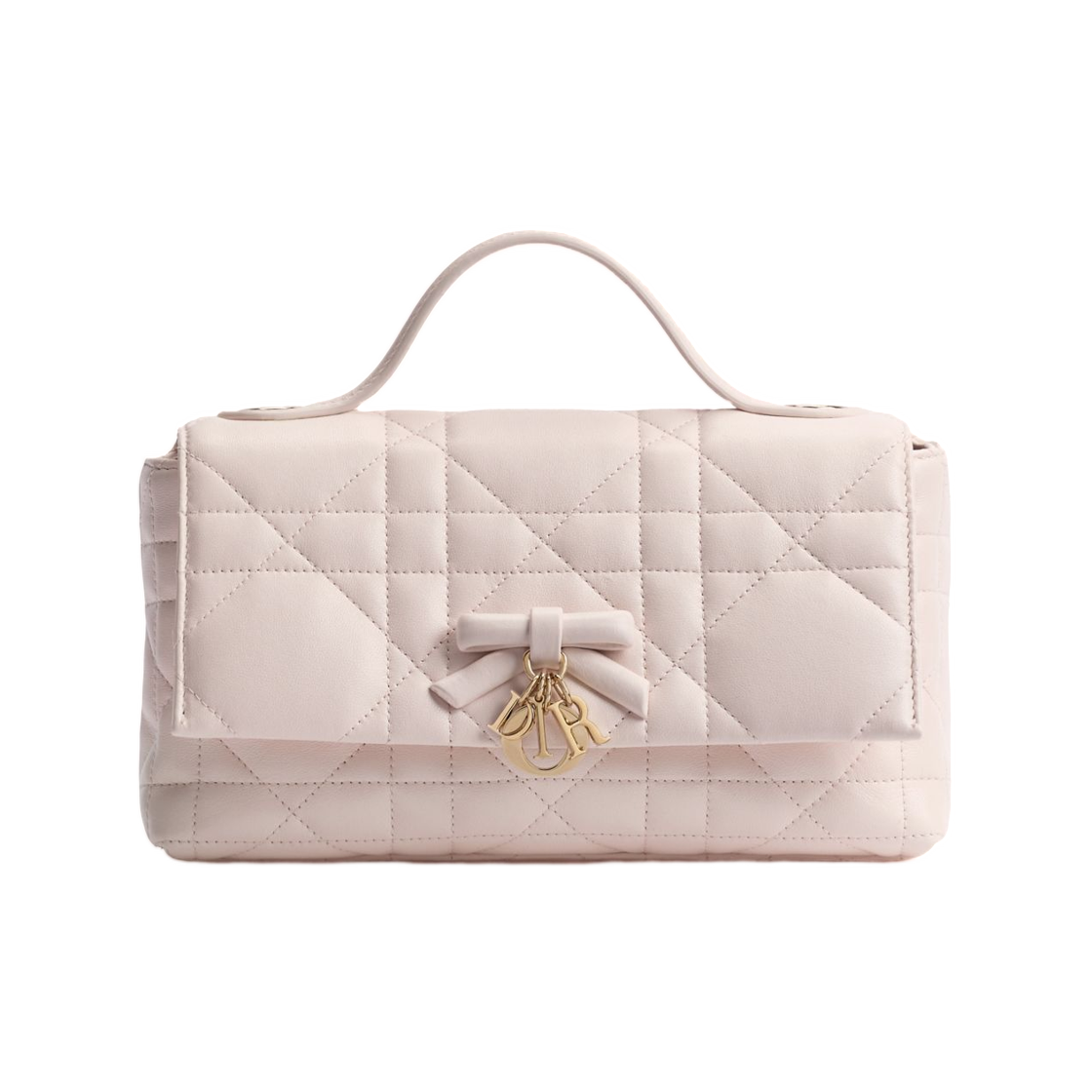 S0987OGYD-M31N Dior My Tender Dior Top Handle Mini Bag Macrocannage Lambskin Ballet Pink