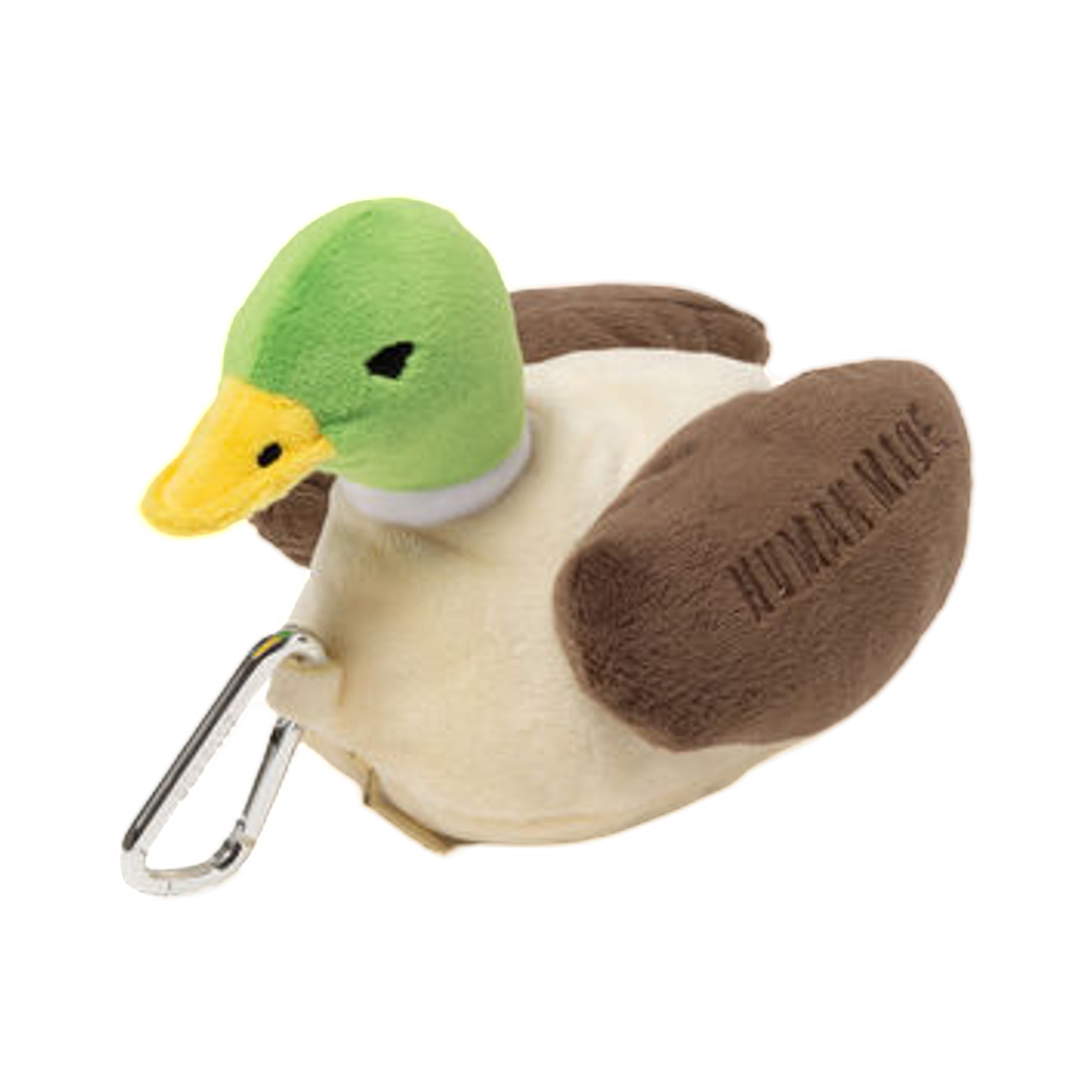 HM31GD139 Human Made Duck Plush Pouch Green
