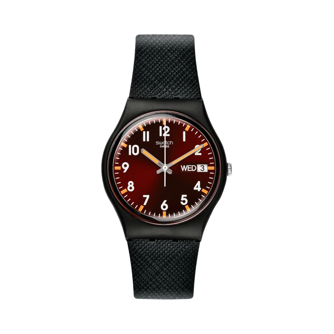 SO28B704 Swatch Sir Red Matte Black
