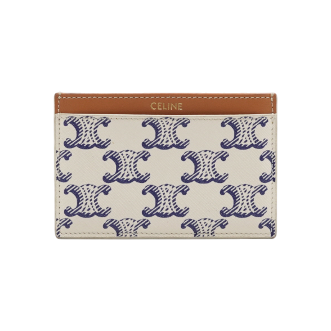 셀린느 블루 트리옹프 캔버스 카드지갑(Celine Blue Triomphe Canvas Card Holder)