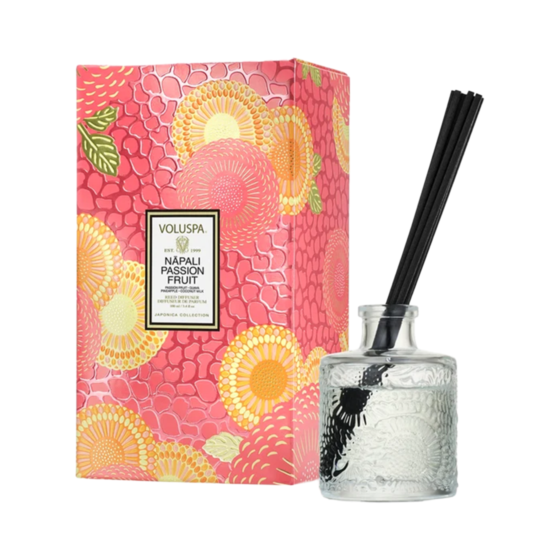 볼루스파 나팔리 패션후르츠 디퓨저  3.4oz(VOLUSPA Nāpali Passion Fruit Diffuser 3.4oz) - 1