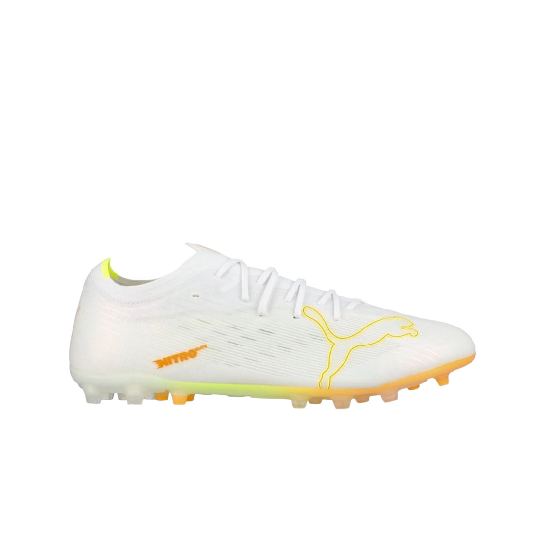 109383-01 Puma Ultra Nitro 7 Ultimate White MG White Yellow Alert