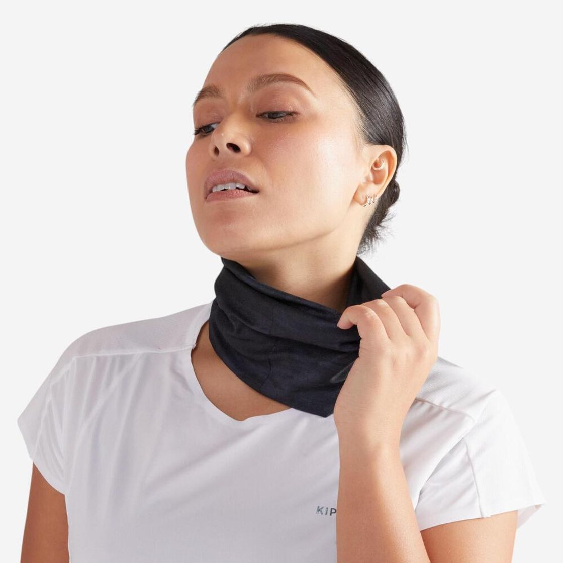 데카트론 러닝 다용도 넥워머 헤드밴드 블랙(Decathlon Running Multi-purpose Neck Warmer Headband Black) - 3