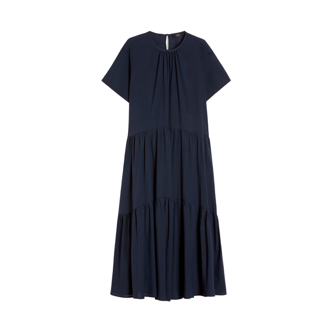ALLORO-002 (W) Weekend Max Mara Alloro Triacetate Dress Navy
