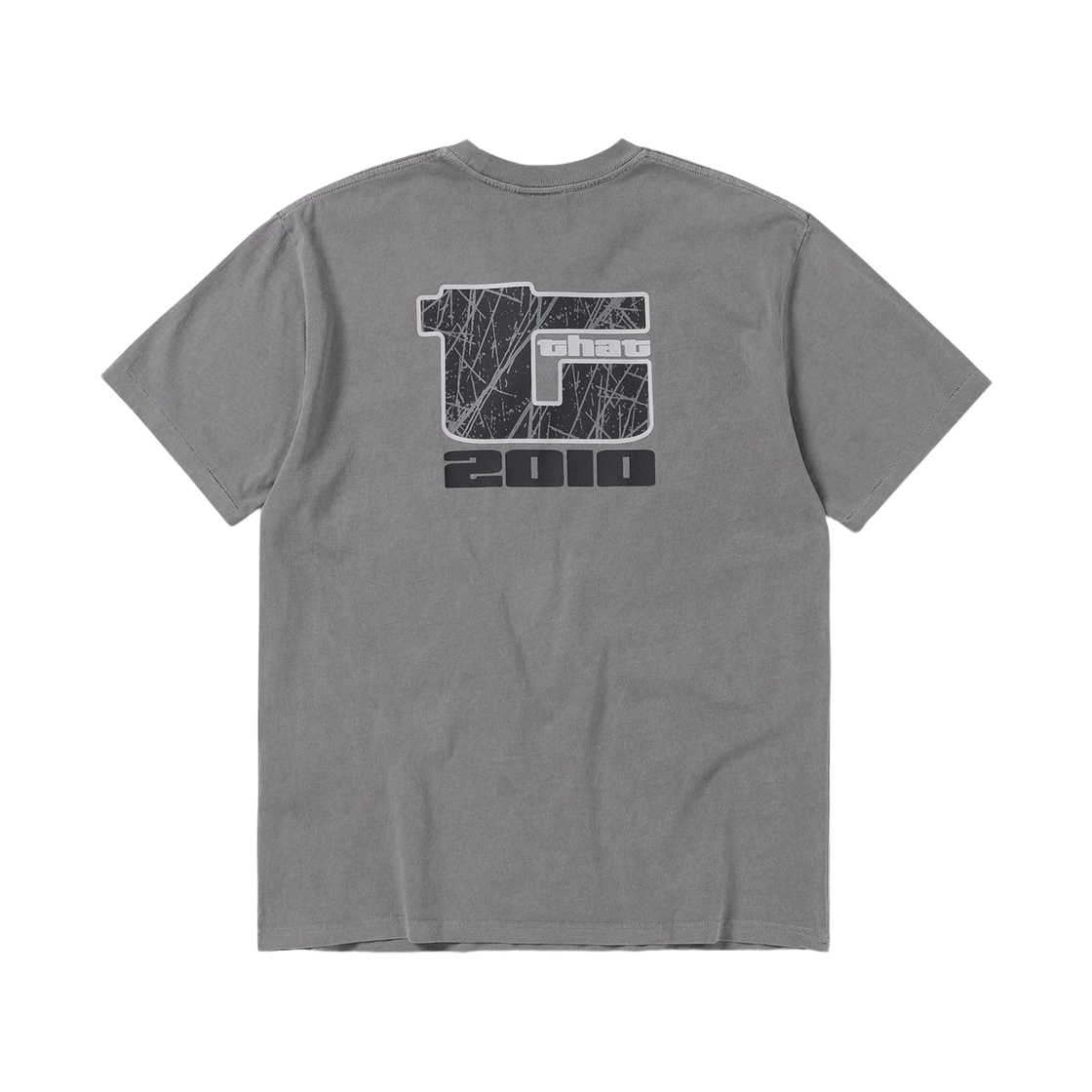 디스이즈네버댓 빅 이니셜 티셔츠 다크 그레이(thisisneverthat Big Initial T-Shirt Dark Grey) - 2