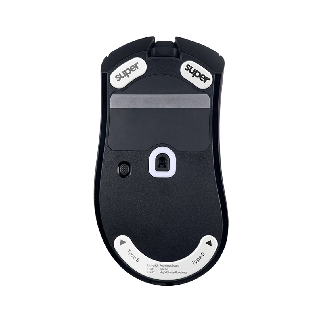 펄사 레이저 데스에더 V3 프로 전용 슈퍼글라이드 유리 마우스피트 화이트색상 Type-S 유광(Pulsar Superglide for Razer DeathAdder v3 Pro [White]) - 2