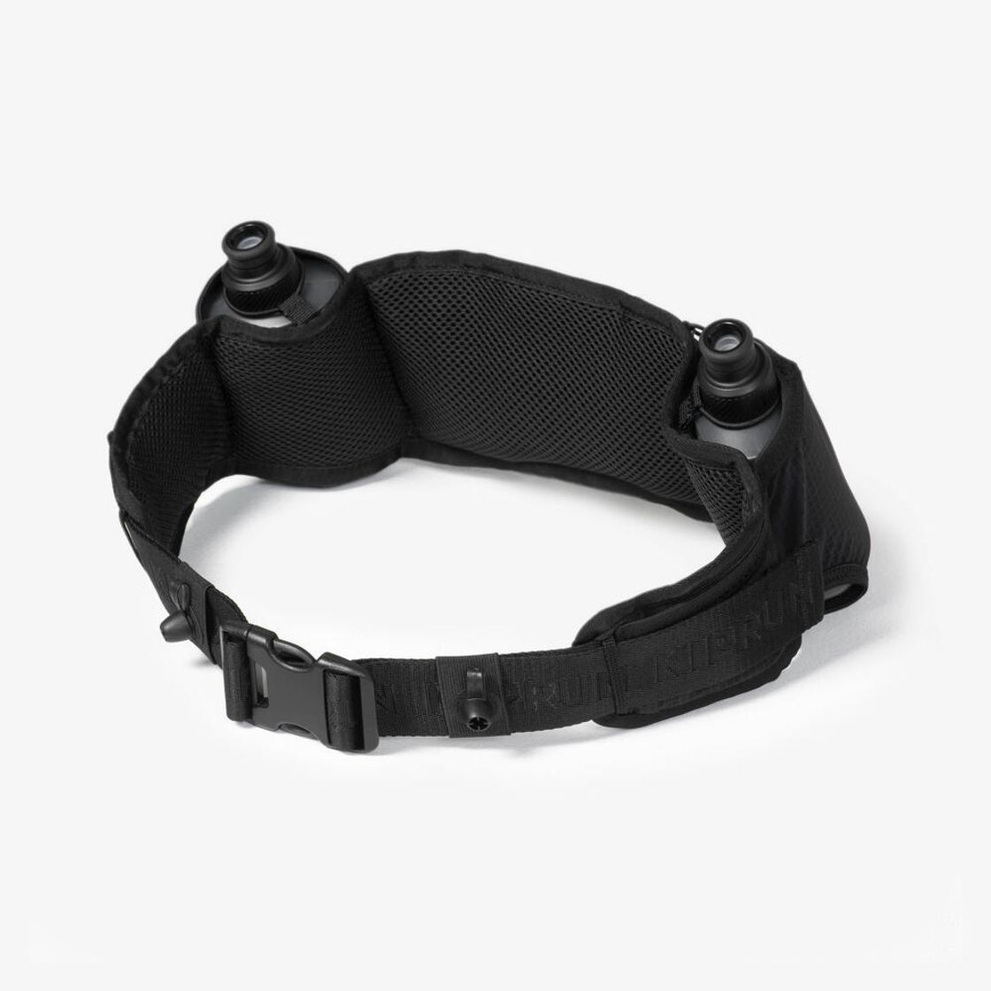 데카트론 러닝 물통 벨트 물병 250ml 2개 포함 스모크 블랙(Decathlon Running Hydration Belt Includes 2x 250ml Flasks Smoke Black) - 6