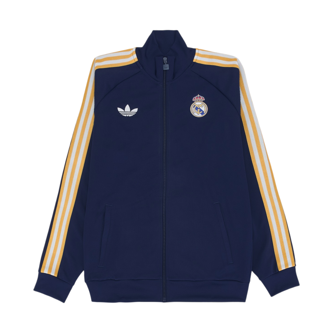 KE3846 Adidas Real Madrid Originals Track Top Dark Blue - US Sizing (Non Marking Ver.)