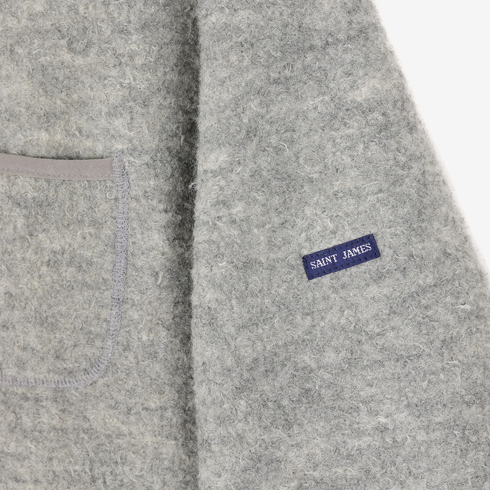 세인트제임스 봉봉 울 플리스 LGY ASJU2G3KR52-LGY(Saint James Bon Bon Wool Fleece LGY ASJU2G3KR52-LGY) - 6