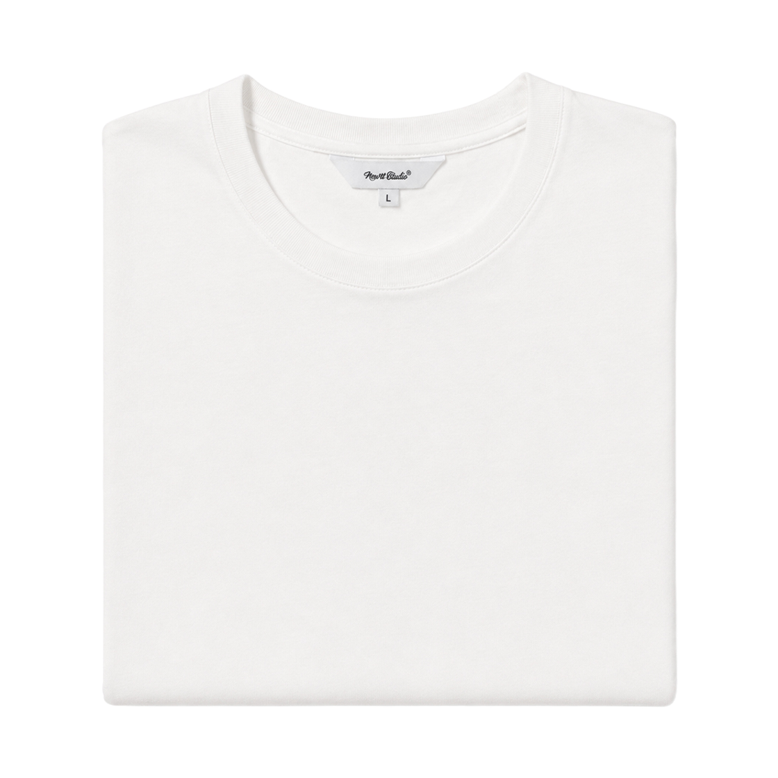 누아트 스튜디오 플로우 크롭 긴팔 티셔츠 화이트(NUART STUDIO Flow Cropped Long Sleeve T-Shirt White) - 2