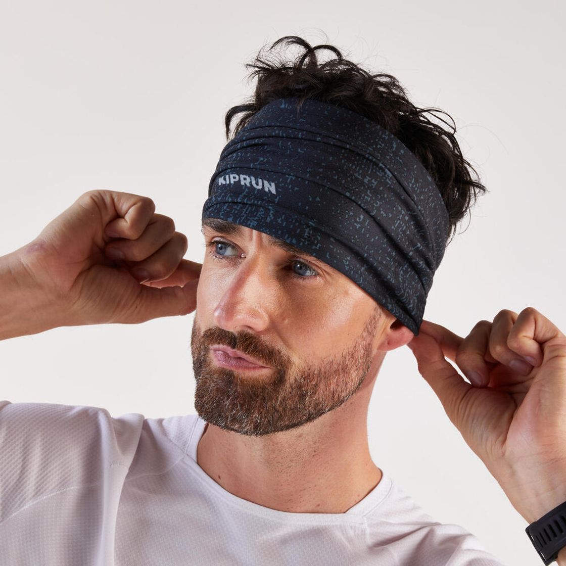 데카트론 러닝 다용도 넥워머 헤드밴드 차콜(Decathlon Running Multi-purpose Neck Warmer Headband Charcoal) - 2
